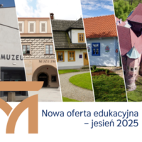 Plakat nowef oferty edukacyjnej Muzeum Ziemi Tarnowskiej
